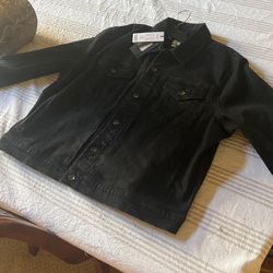 Black Denim Jacket 