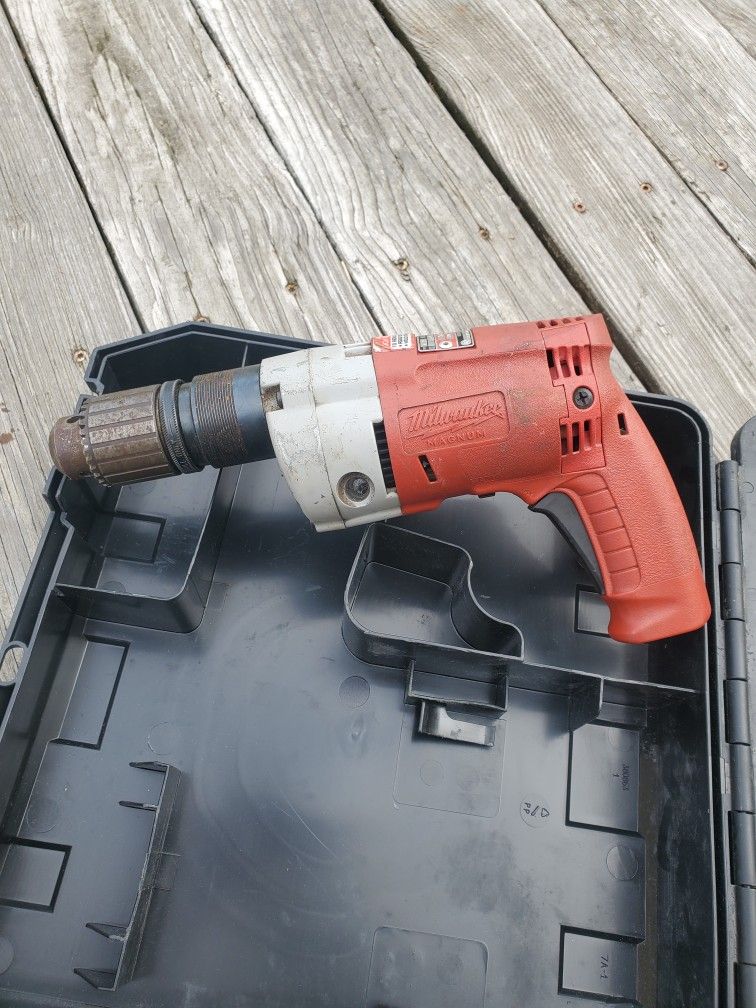 Milwaukee 1/2" Hammer Drill & Case