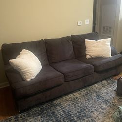 Charcoal Grey Sofa Set