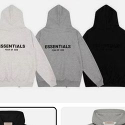 Essential Hoodies $ 50 Or 2x90