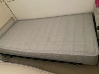 Twin bed metal frames and box spring