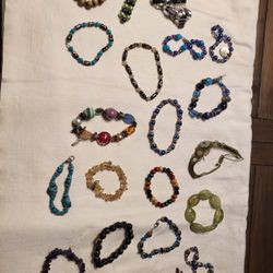 Assortment of Stretch Bracelets (23) will sell separately 