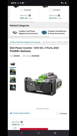 EGO Nexus Escape Portable Power Station + 56V Battery