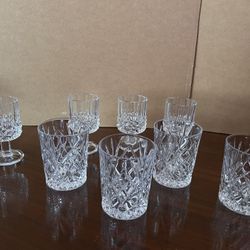  Crystal Glasses Longchamp Eclat Cristal D'arques 