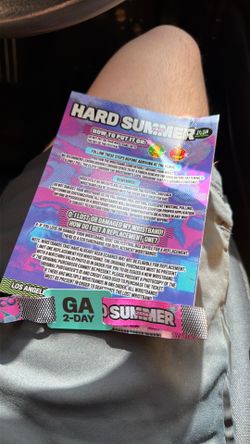 Hard Summer GA Ticket