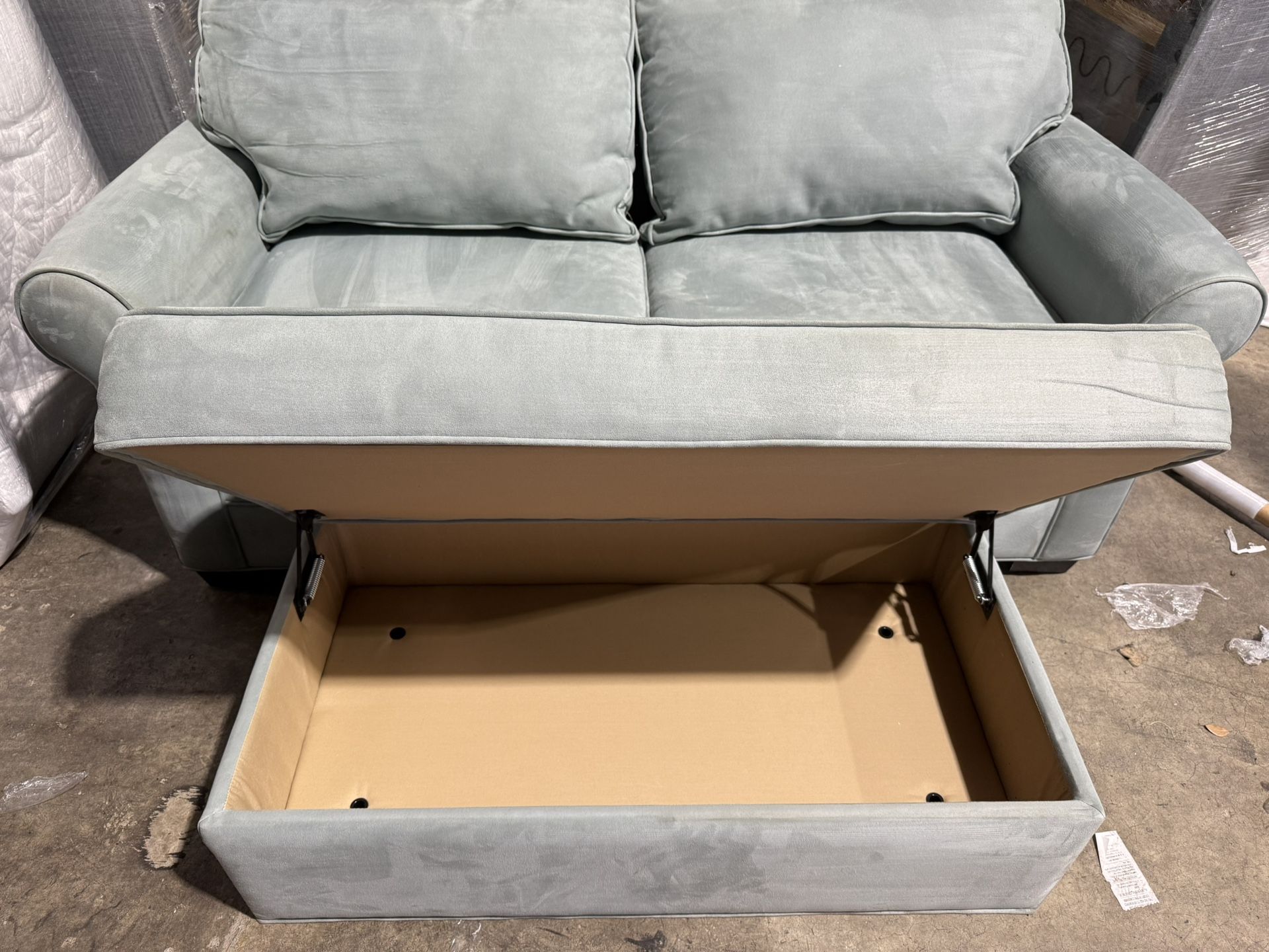 Sofa / Loveseat & Ottoman With Storage.
