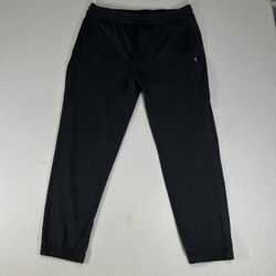 Rhone Men’s XL Black Essentials Sweatpants Training Gym Jogger Sweat Pants