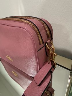 Coach Pink Leather Crossbody Bag