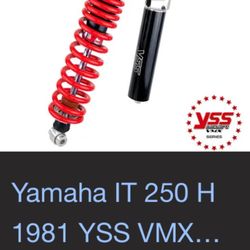 Yamaha YSS Shock Absorber YZ125 YZ250 YZ(contact info removed) 1981