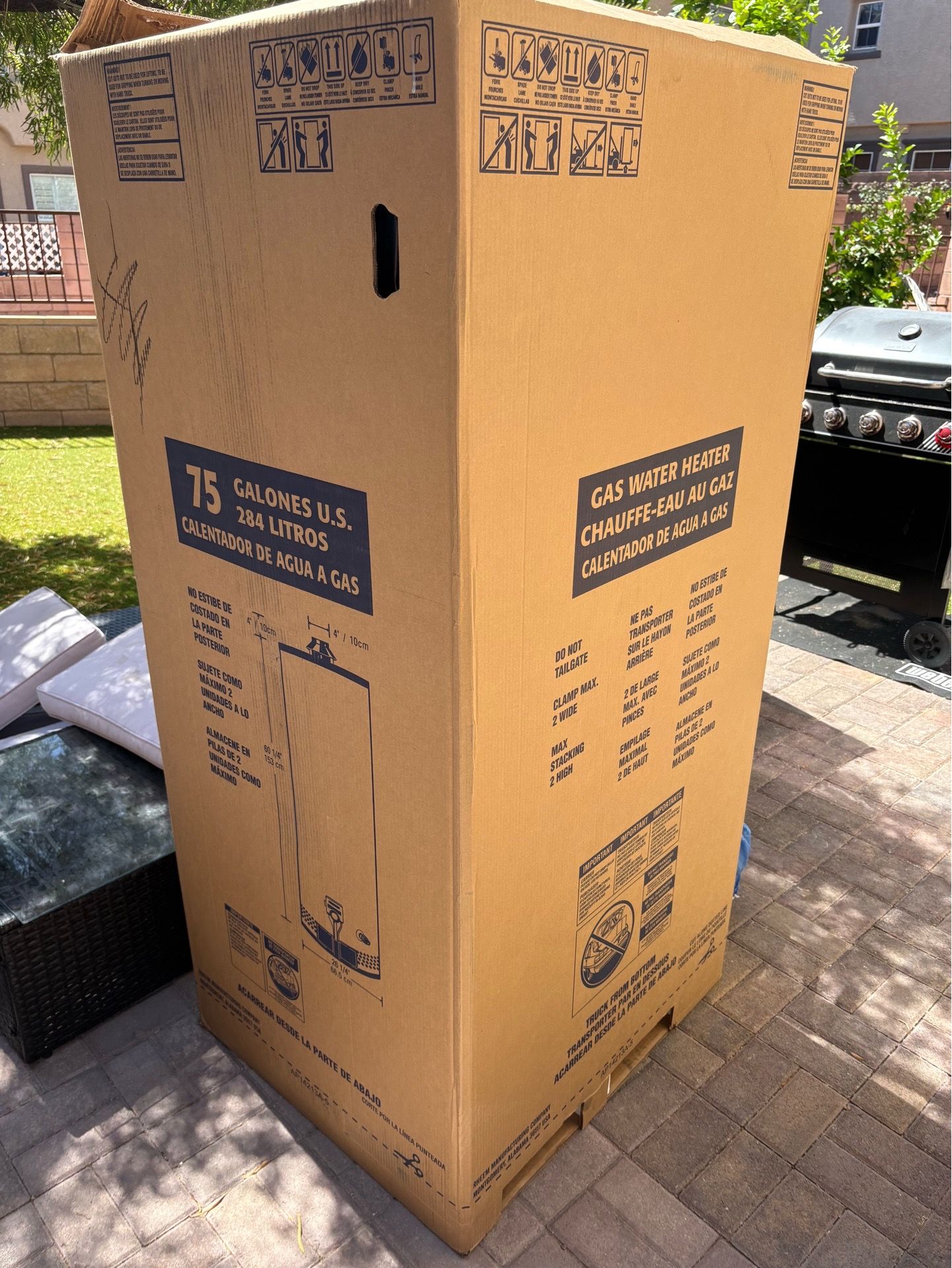 Gas water heater