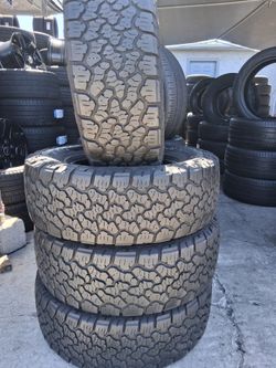 4 used Tires 265/70r17 general ATX🤑free Installation and balance ‼️