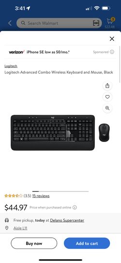 Wireless Keyboard With Mouse