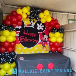 Mickey Mouse Balloons Decoration 