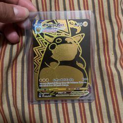 Pikachu Vmax Gold Lost Origin Pokémon Card