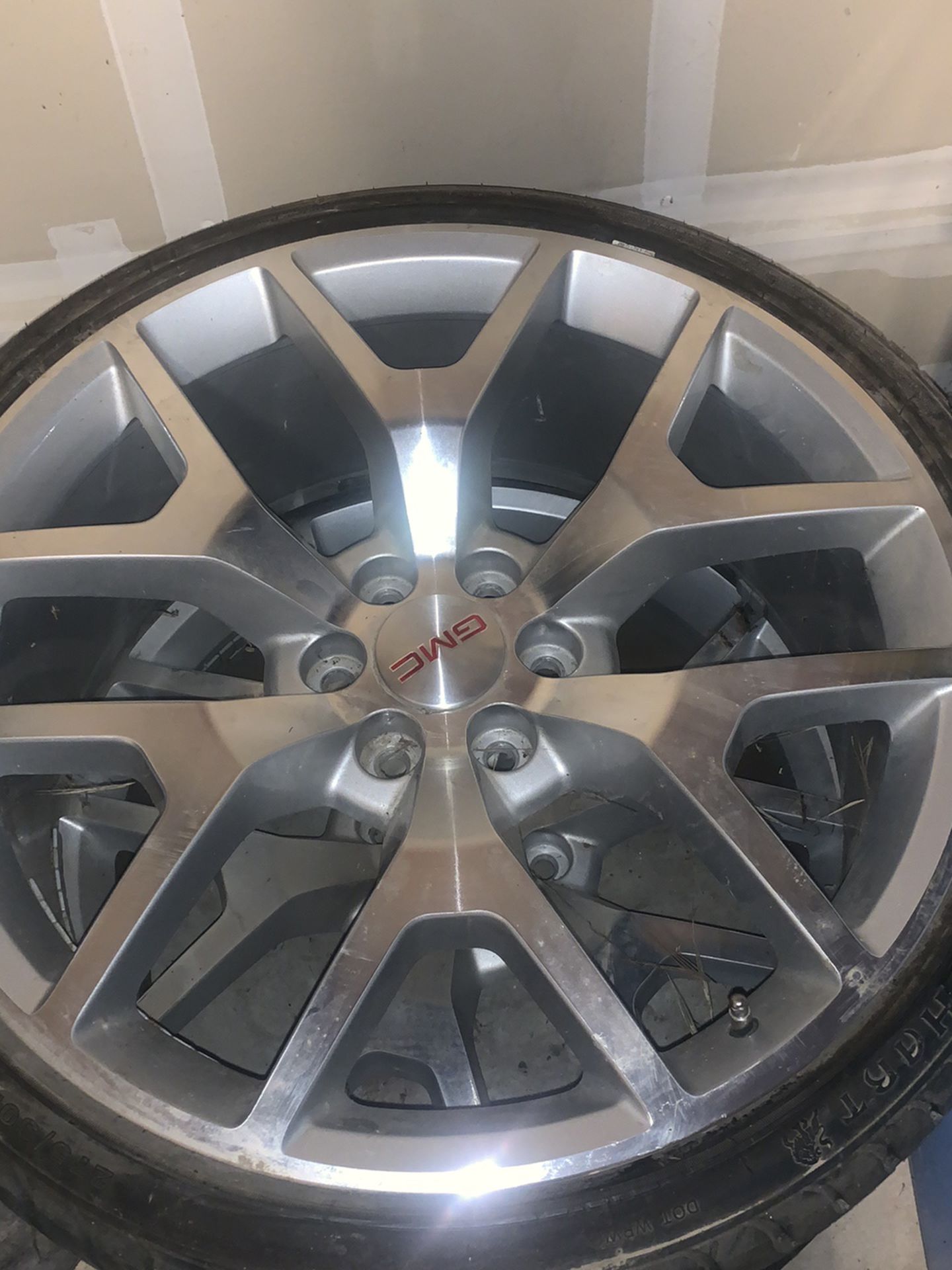 Gmc 24 Snowflake Rims Two Only READ 2ONLY