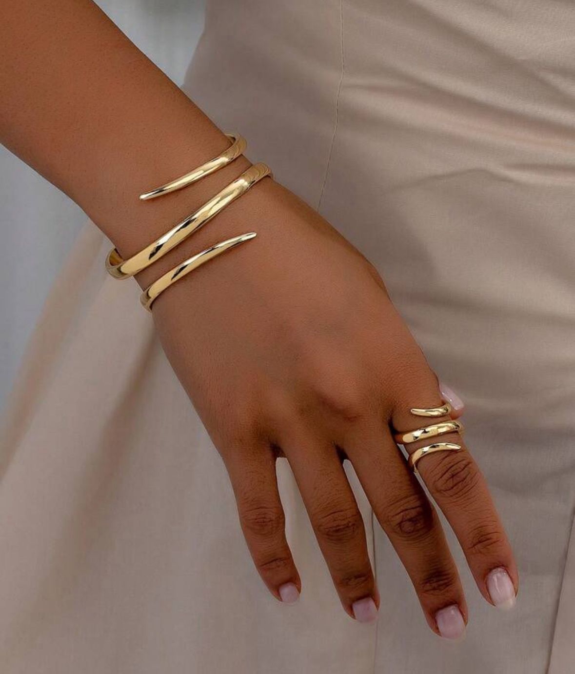 Gold Jewelry Set