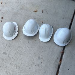 Safety White Helmets