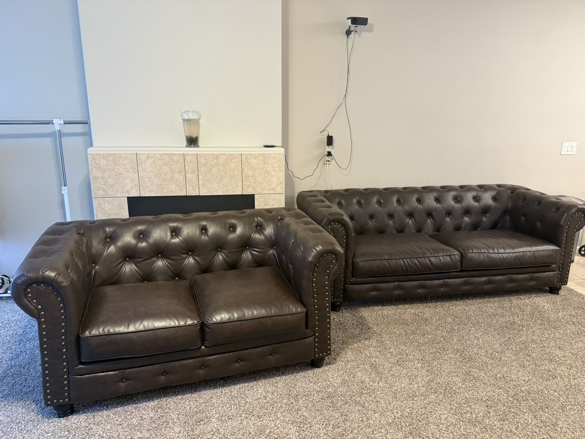 Chesterfield Sofa – Almost New
