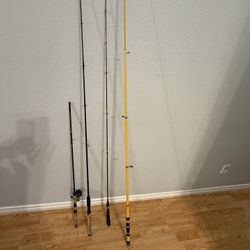 Fishing Polls And Reel 