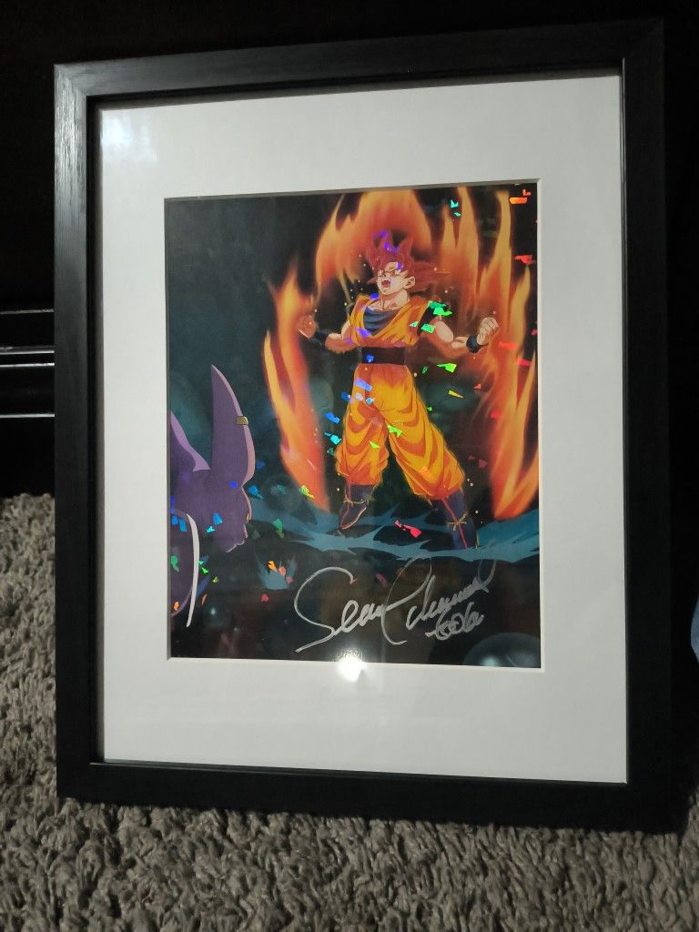 Dragon Ball Z  Super Sayian (Autographed)