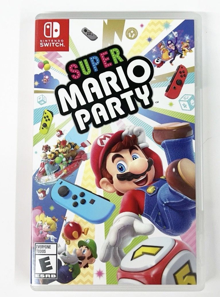 Super Mario Party Video Game Nintendo Switch