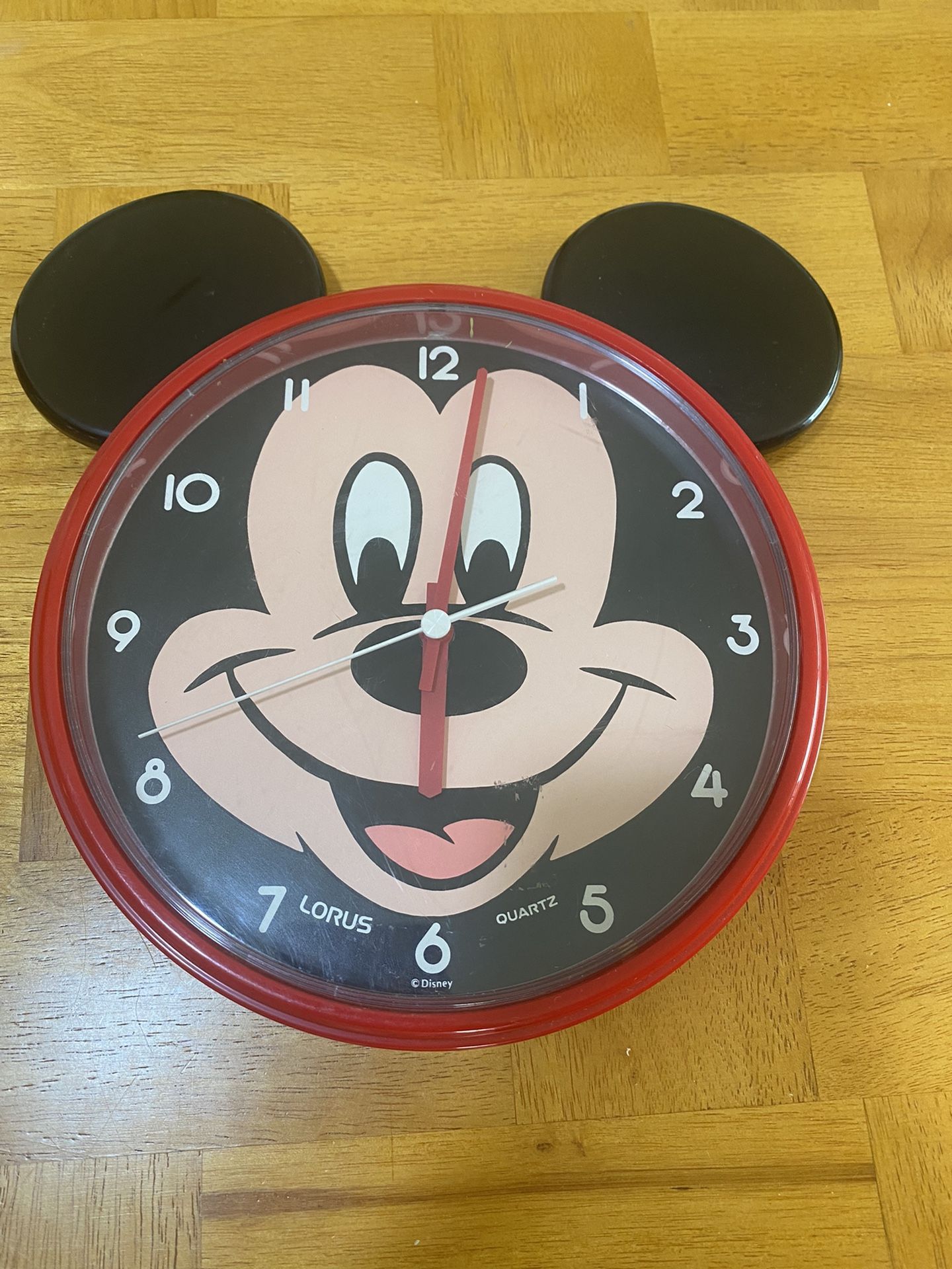Vintage Mickey Mouse Clock