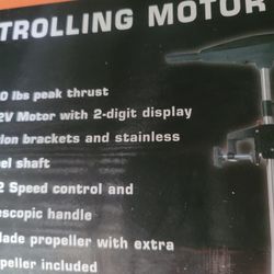 Small Boat Trolling Motor