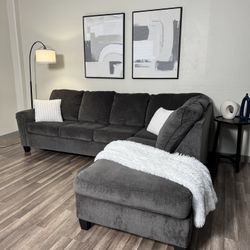 FREE DELIVERY Dark Gray Sectional Couch