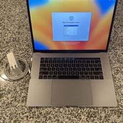 Apple MacBook Pro 15" 2017 i7-7920HQ @ 3.10GHz 16GB 512GB SSD Ventura 13.7.8