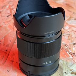 Sony 28mm F2.0 Lens