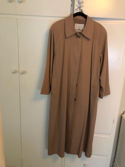 London Fog full length coat: Size 14/16: 10.00