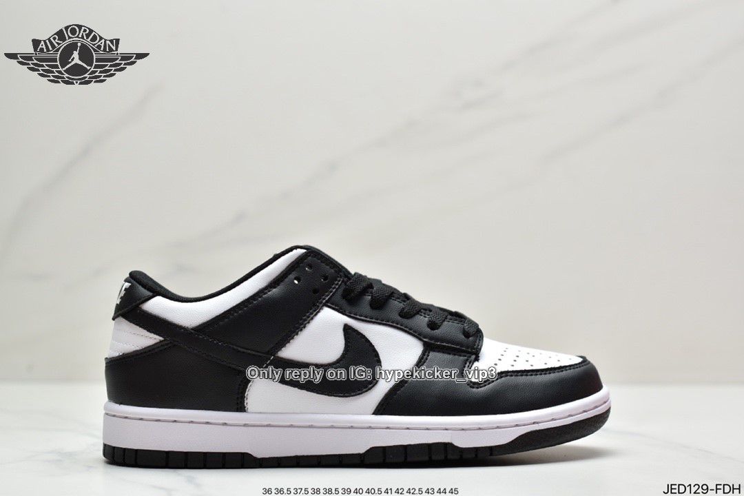 Nike Dunk Low Retro White Black 100 All Sizes Available
