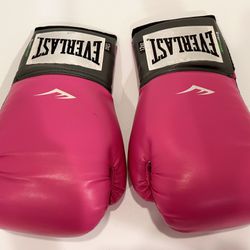 Everlast Pro Style Pink Training Boxing Gloves 