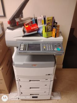 Oki mc860 Copier Fax Scan Printer