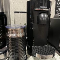 Nespresso Vertuo Coffee Machine and Frother