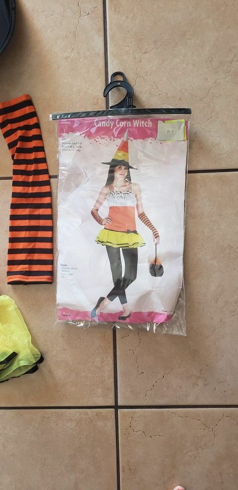 Candy Corn Witch Costume