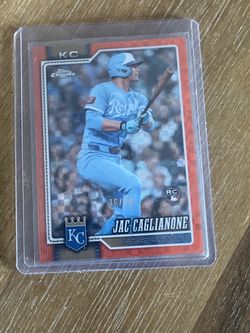 Jac Caglianone RC #131 Orange X-Fractor 16//25