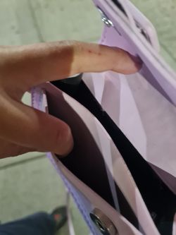 Small pink kids purse