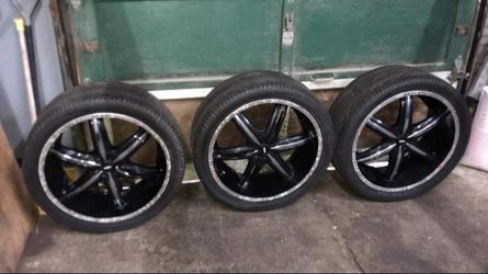 DURAN F-ONE 305/35R24 24"s Universal!