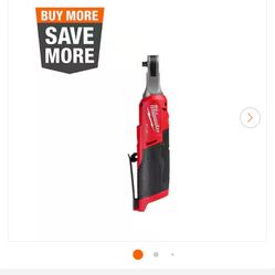 M12 FUEL 12V Lithium-Ion Brushless Cordless High Speed 1/4 in. Ratchet (Tool-Only)