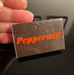 Vintage Peppermill Matchbox Restaurant Las Vegas Matches Unstruck
