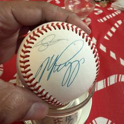 Dodgers Multi Signed Ball