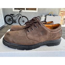Timberland Men’s Genuine Leather Oxford Shoes Size 12 Brown