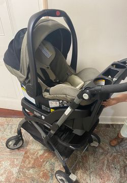 Graco Jogger Stroller -travel System-car Seat And Base