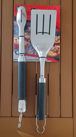 Weber Tong & Spatula Set