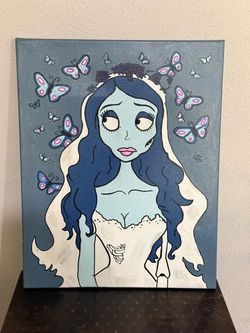 Corpse Bride Custom Painting 16x20