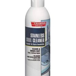 Chase Products 5197 Champion Sprayon Stainless Steel Cleaner, 16oz, Aerosol, 12/Carton