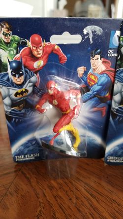 (4) DC Comics Mini Figurines