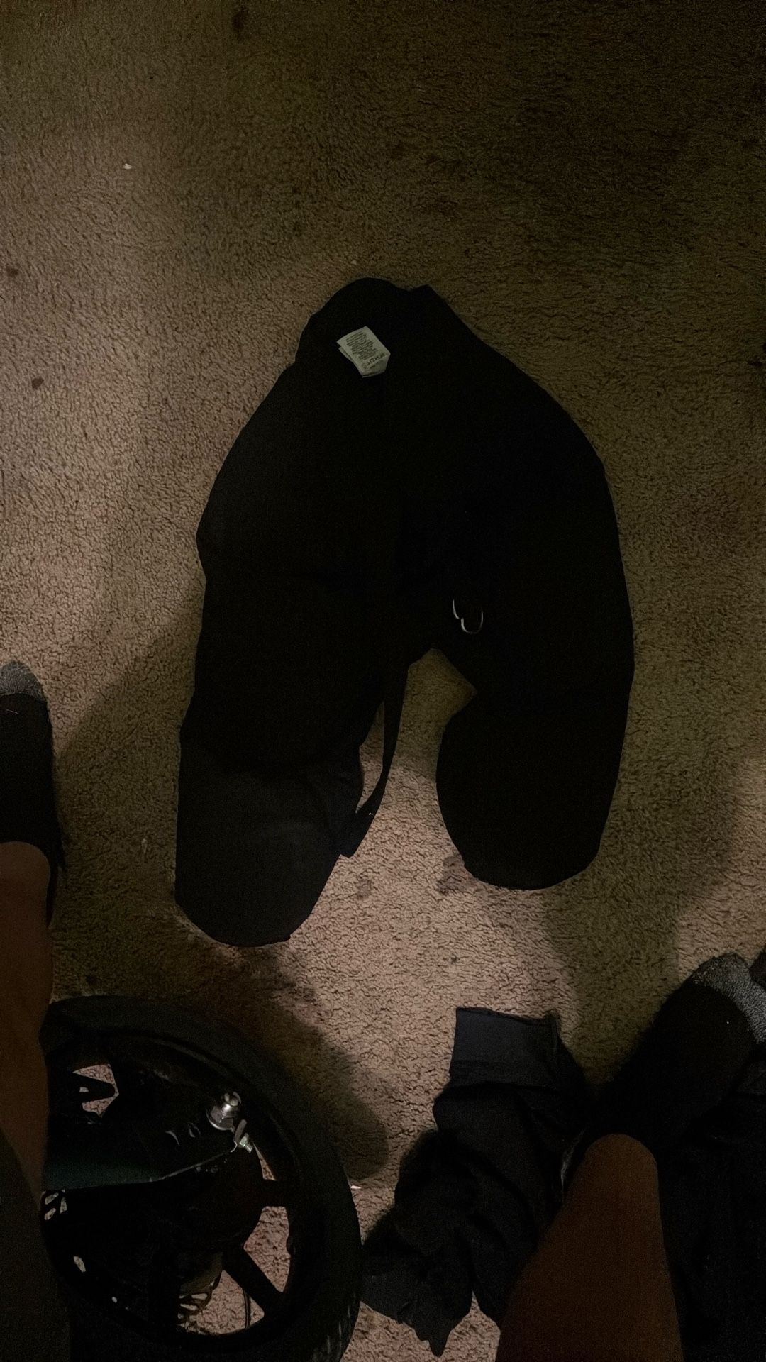 Black Augusta Football Pants Youth Xl