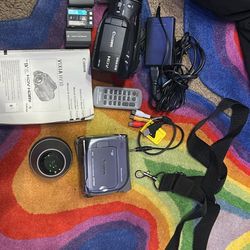 Canon VIXIA HV30 MiniDV HDV HD High Definition Camcorder Image Stabilized Zoom Canon Wide Converter